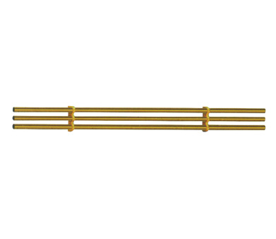 WBES-07B Triple combinación de tubo de acero inoxidable titanio dorado